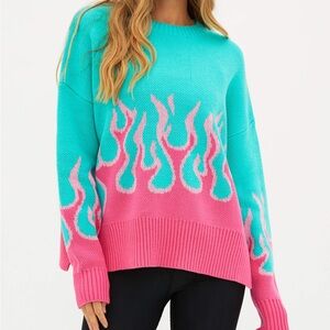 Beach Riot Callie Sweater Fandango Flames